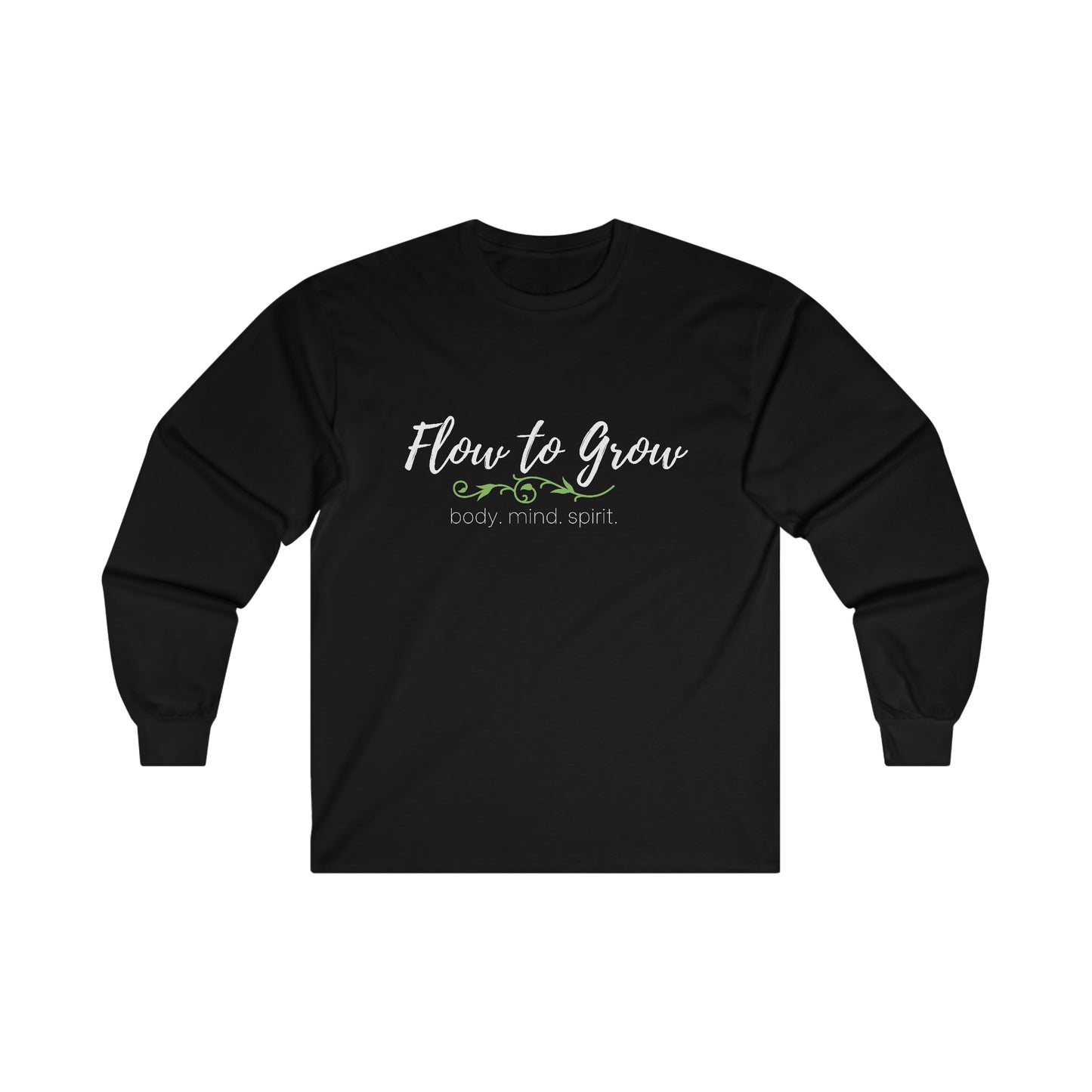 Flow to Grow vine - Ultra Cotton Long Sleeve Tee