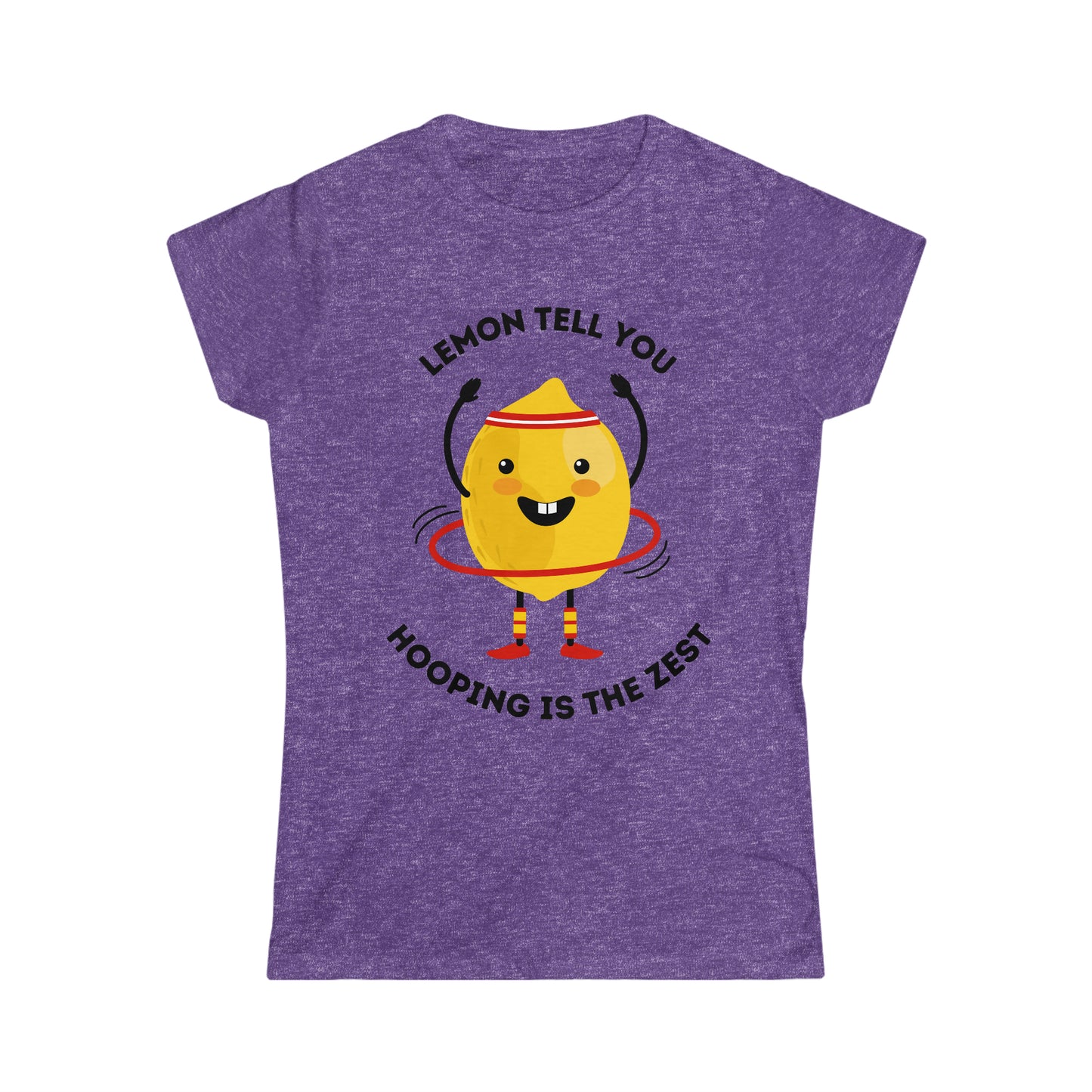 Lemon Hooping is the Zest! - Women's Softstyle Tee